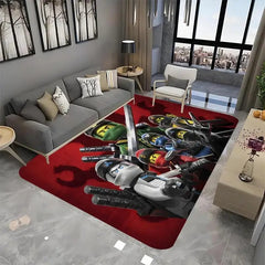 LEGO Ninjago Cosplay Carpet Living Room Bedroom Sofa Rug Door Mat