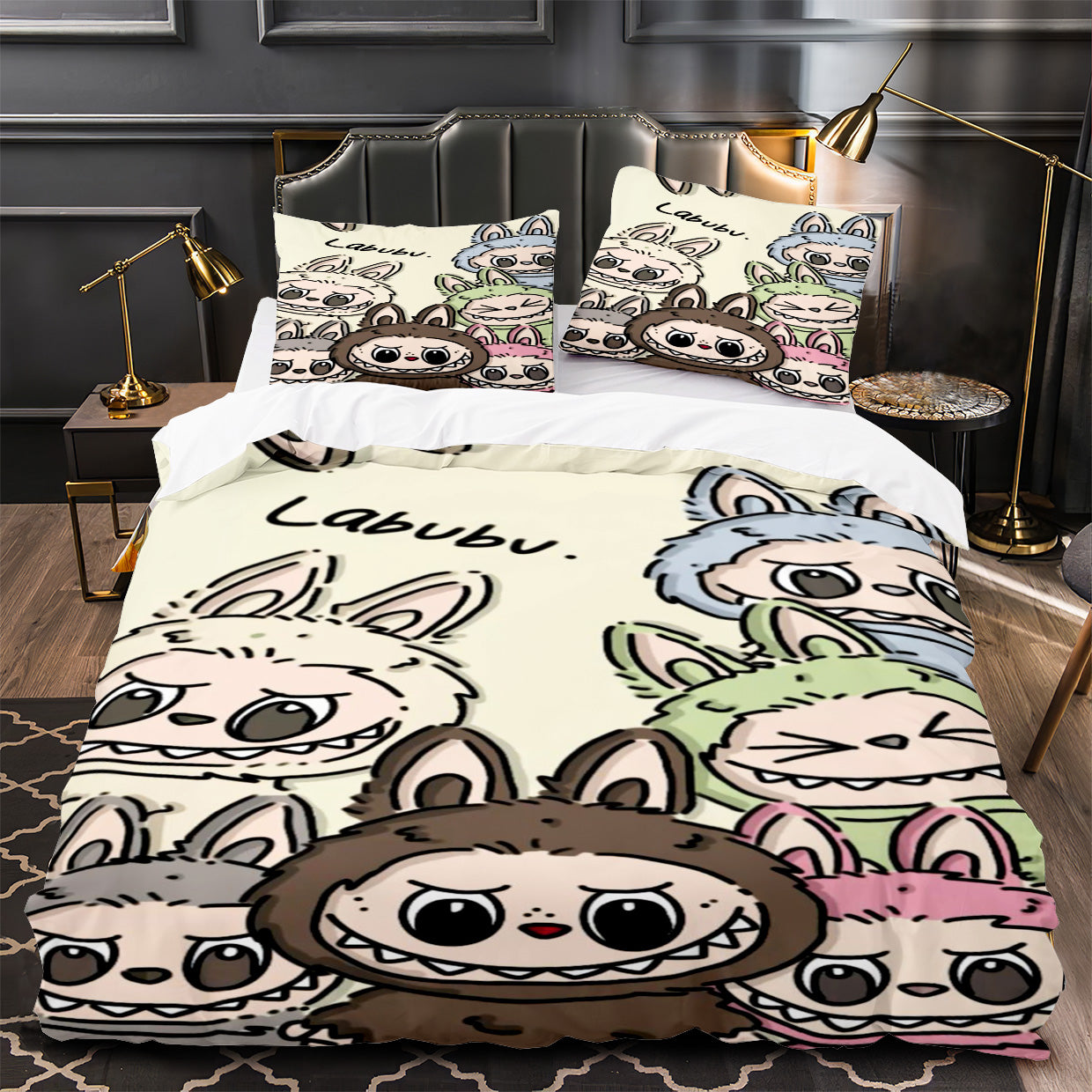 La BuBu Duvet Cover Quilt Case Pillowcase Bedding Set Without Filler