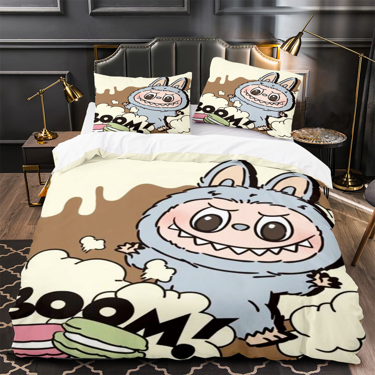 La BuBu Duvet Cover Quilt Case Pillowcase Bedding Set Without Filler