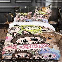 La BuBu Duvet Cover Quilt Case Pillowcase Bedding Set Without Filler