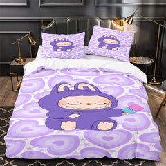 La BuBu Duvet Cover Quilt Case Pillowcase Bedding Set Without Filler
