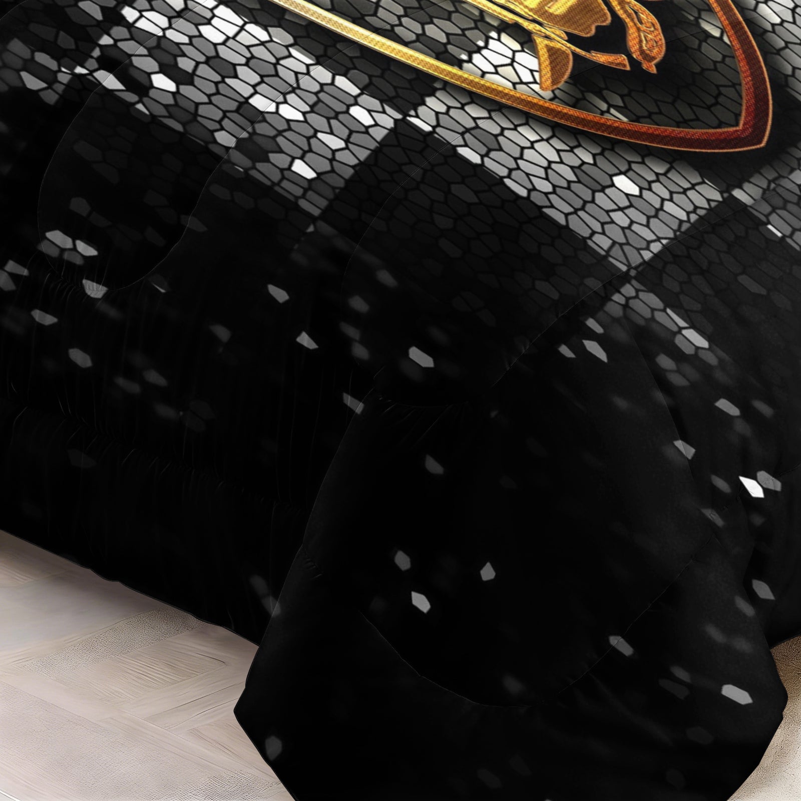 Las Vegas Raiders Comforter Pillowcase Sets Blanket All Season Reversible Quilted Duvet
