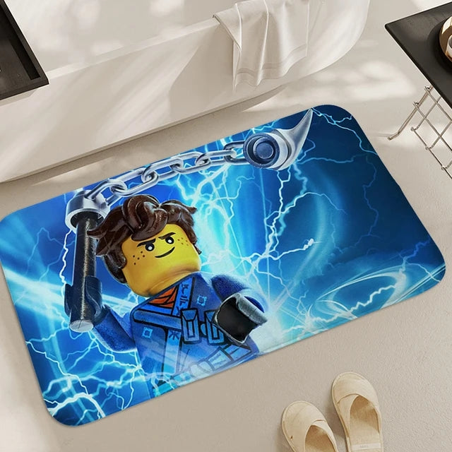 Lego Movie Cosplay Carpet Living Room Bedroom Sofa Rug Door Mat