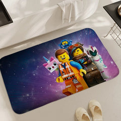 Lego Movie Cosplay Carpet Living Room Bedroom Sofa Rug Door Mat