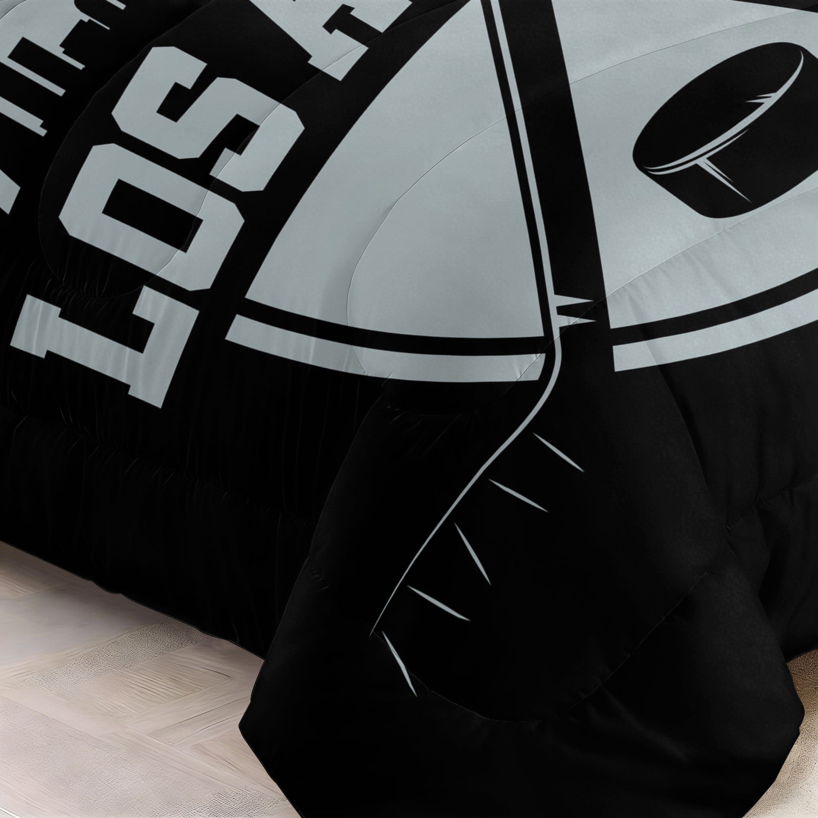 Los Angeles Kings Hockey League Comforter Pillowcase Sets Blanket All Season Reversible Quilted Duvet