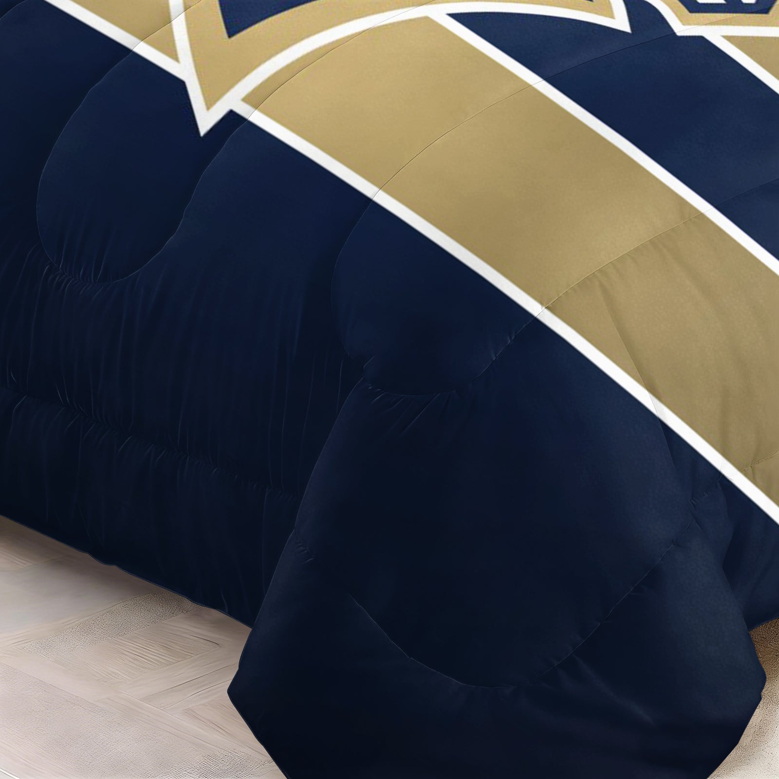 Los Angeles Rams Comforter Pillowcase Sets Blanket All Season Reversible Quilted Duvet