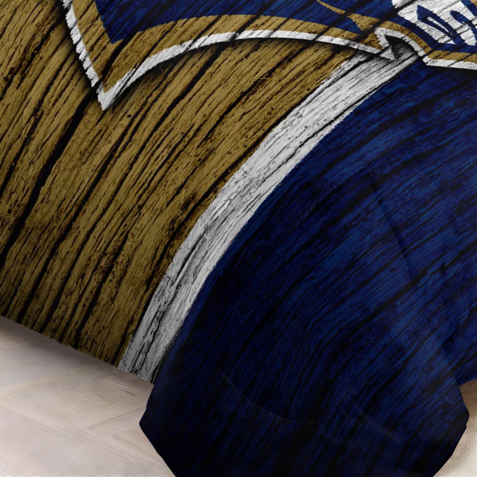 Los Angeles Rams Comforter Pillowcase Sets Blanket All Season Reversible Quilted Duvet