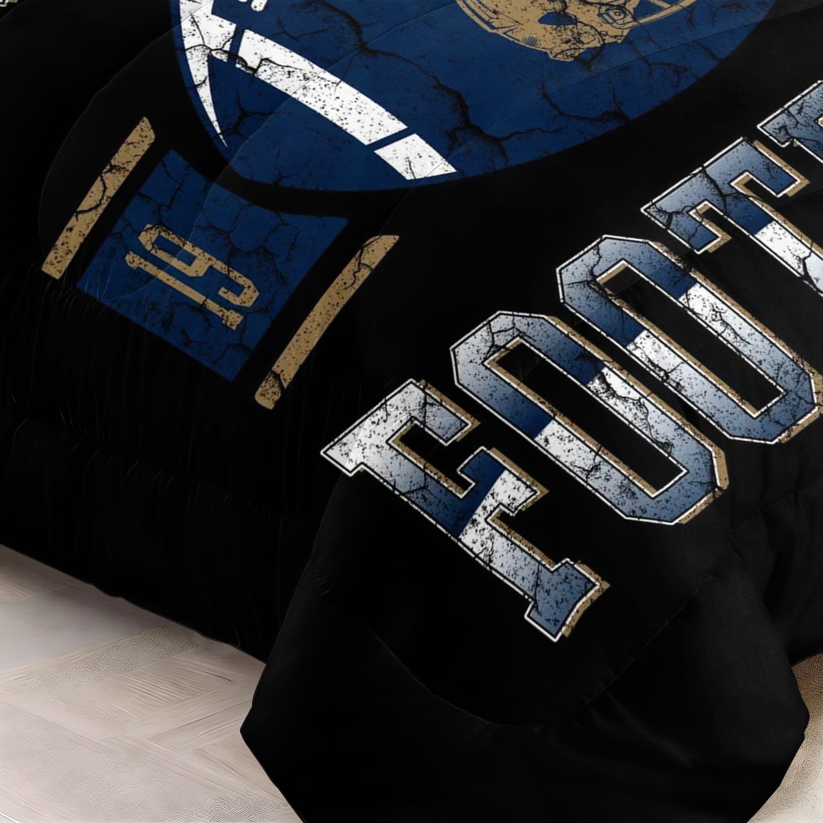 Los Angeles Rams Comforter Pillowcase Sets Blanket All Season Reversible Quilted Duvet