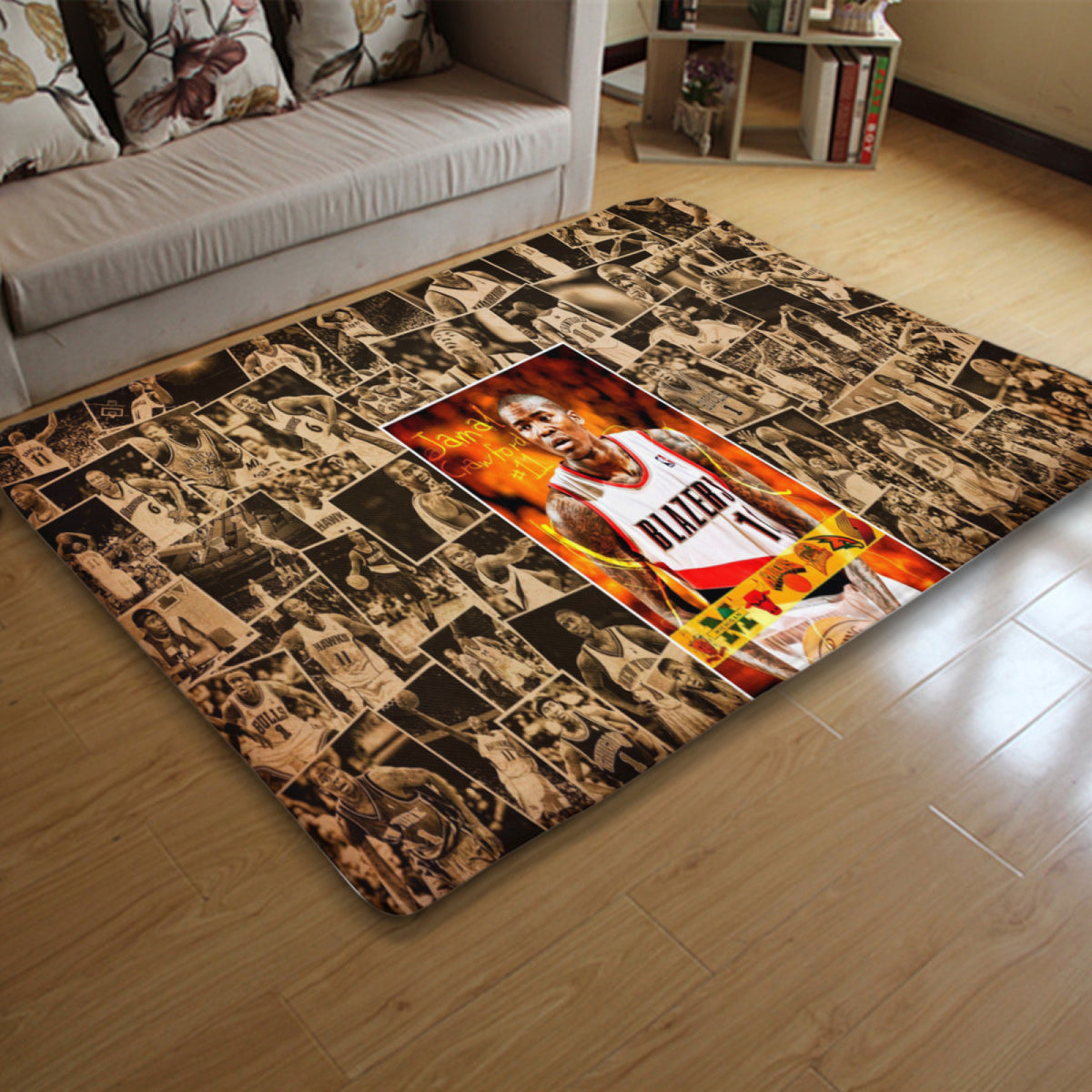 Los Angeles Basketball Clippers Carpet Living Room Bedroom Mats Kitchen Bathroom Rugs