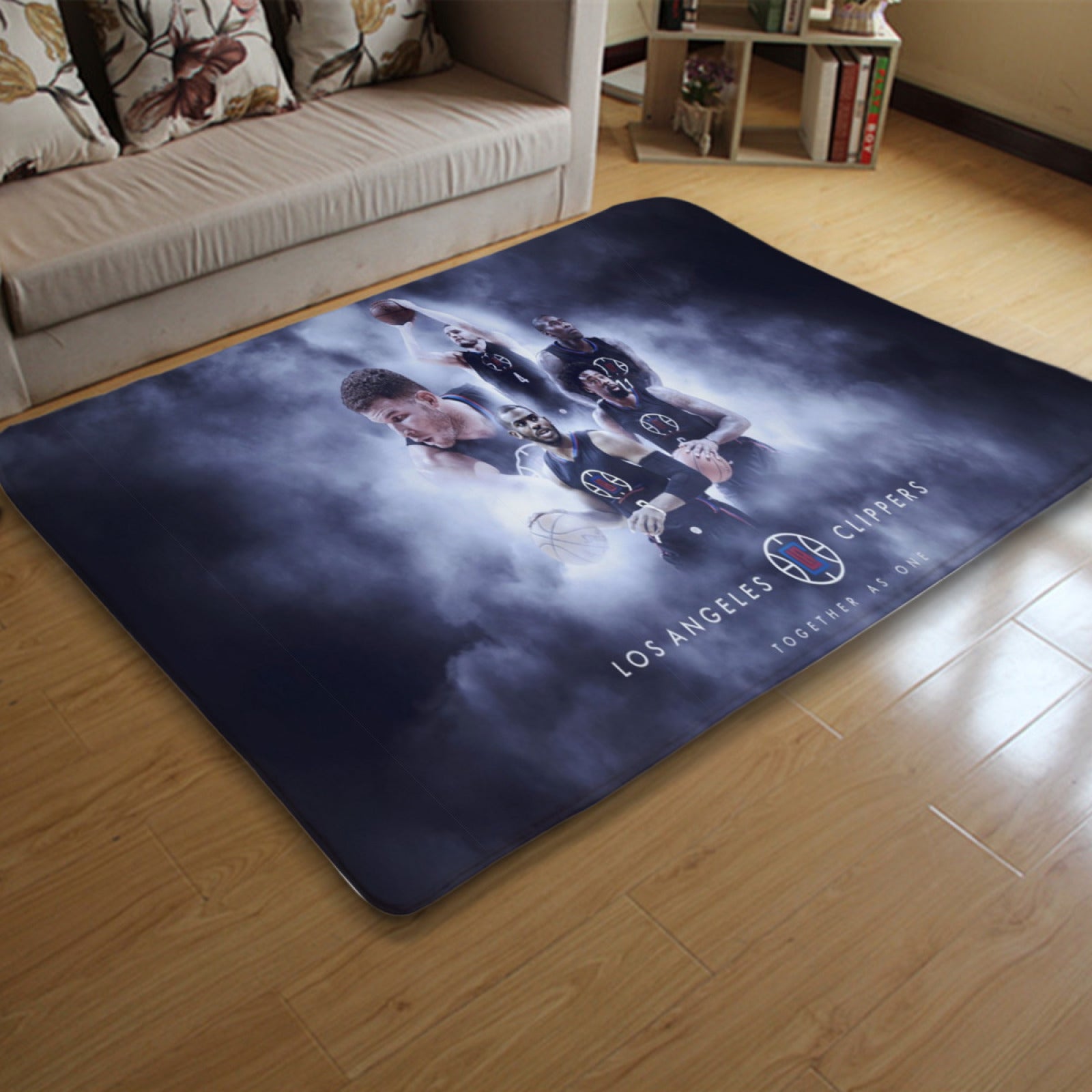 Los Angeles Basketball Clippers Carpet Living Room Bedroom Mats Kitchen Bathroom Rugs