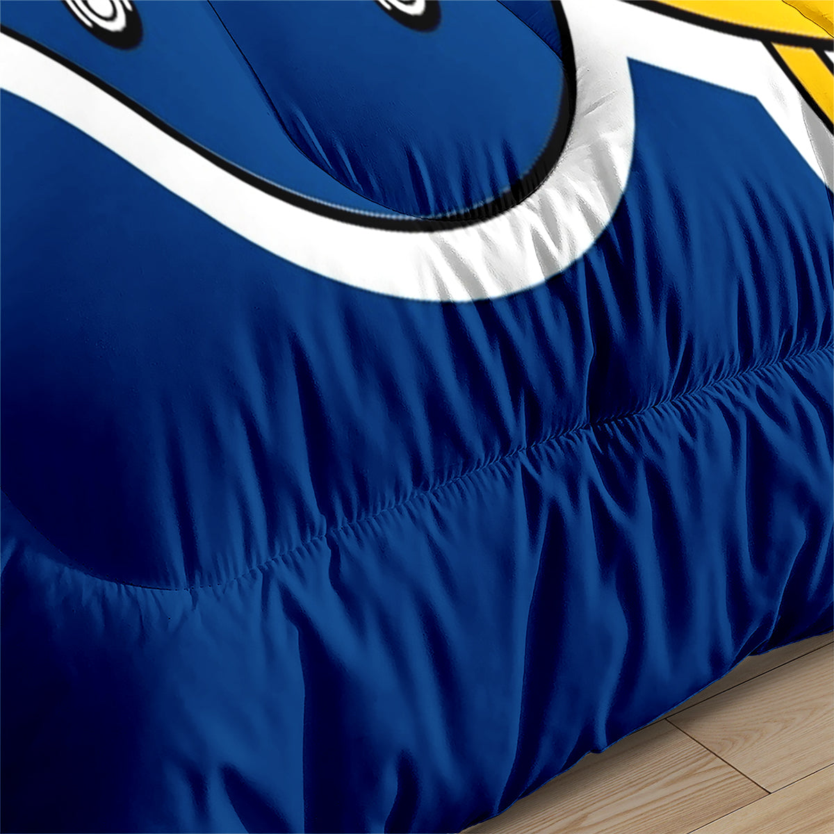 Los Angeles Chargers Football Team Comforter Pillowcase Sets Blanket All Season Reversible Quilted Duvet