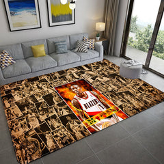 Los Angeles Clippers  Carpet Living Room Bedroom Mats Kitchen Bathroom Rugs