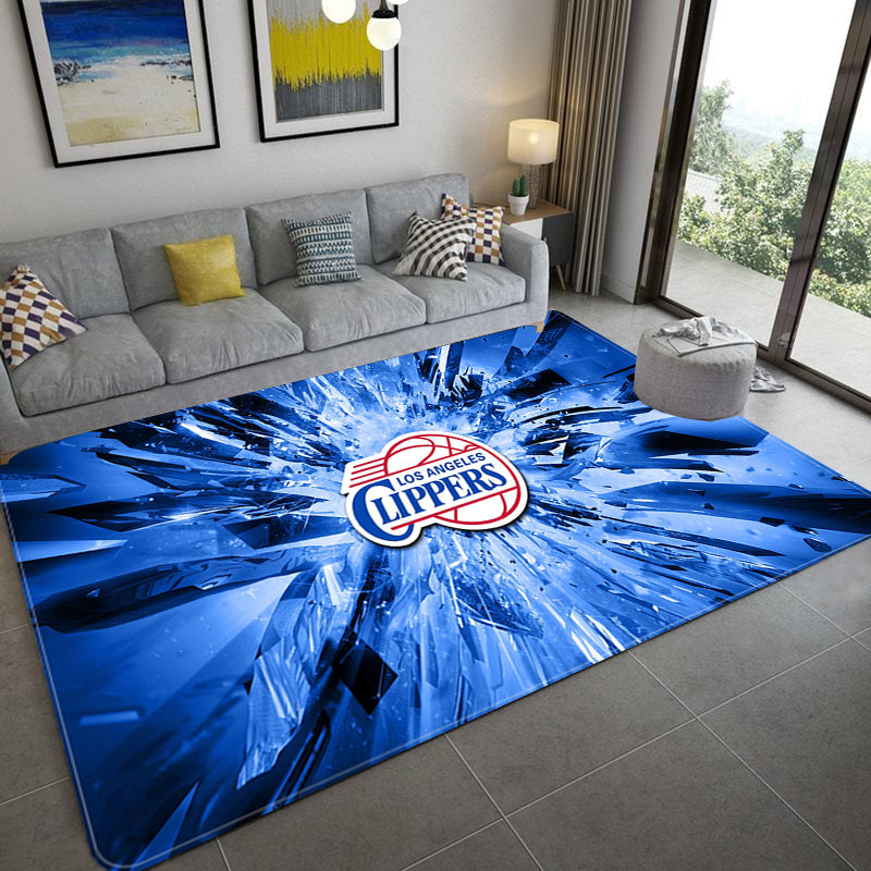 Los Angeles Clippers  Carpet Living Room Bedroom Mats Kitchen Bathroom Rugs