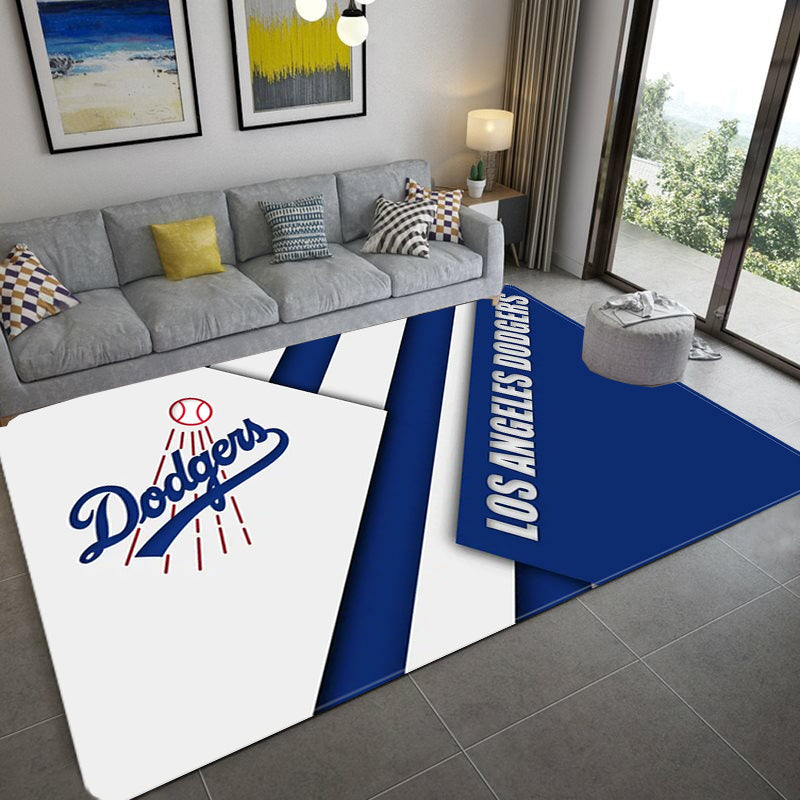 Los Angeles Dodgers Carpet Living Room Bedroom Mats Kitchen Bathroom Rugs