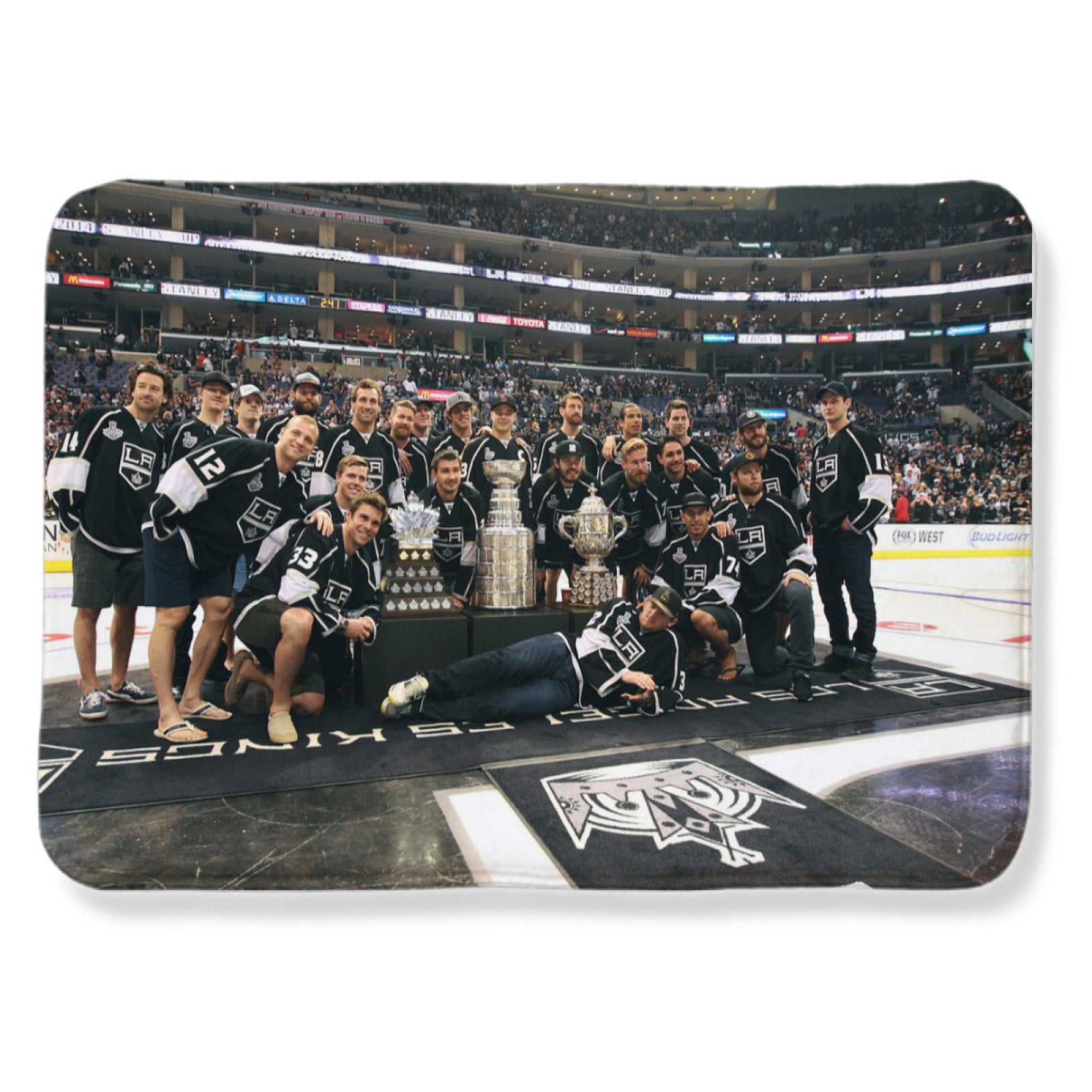 Los Angeles Kings Hockey League Carpet Living Room Bedroom Mats Kitchen Bathroom Rugs