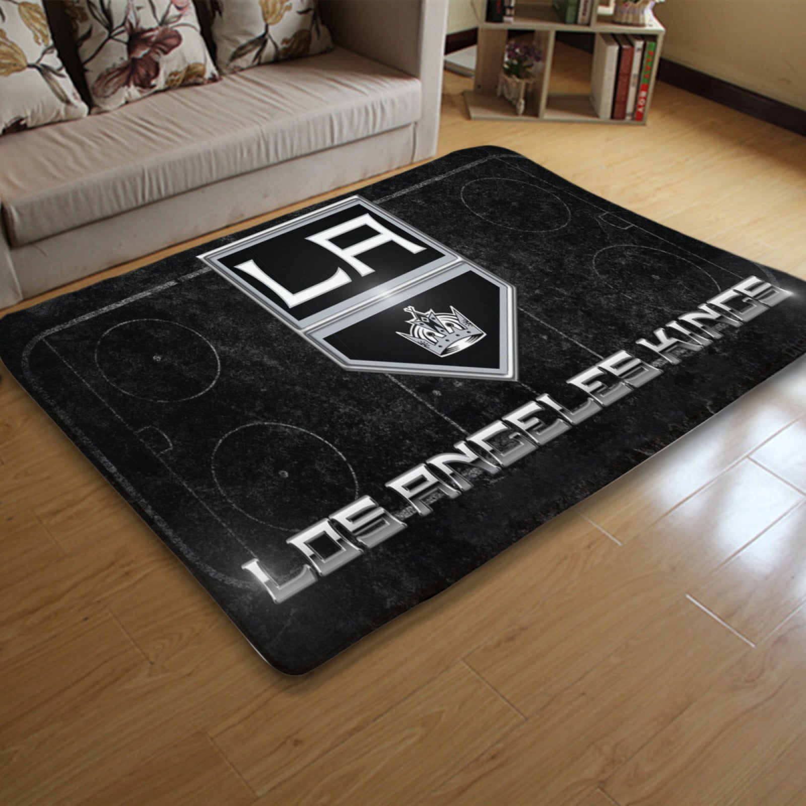 Los Angeles Kings Hockey League Carpet Living Room Bedroom Mats Kitchen Bathroom Rugs