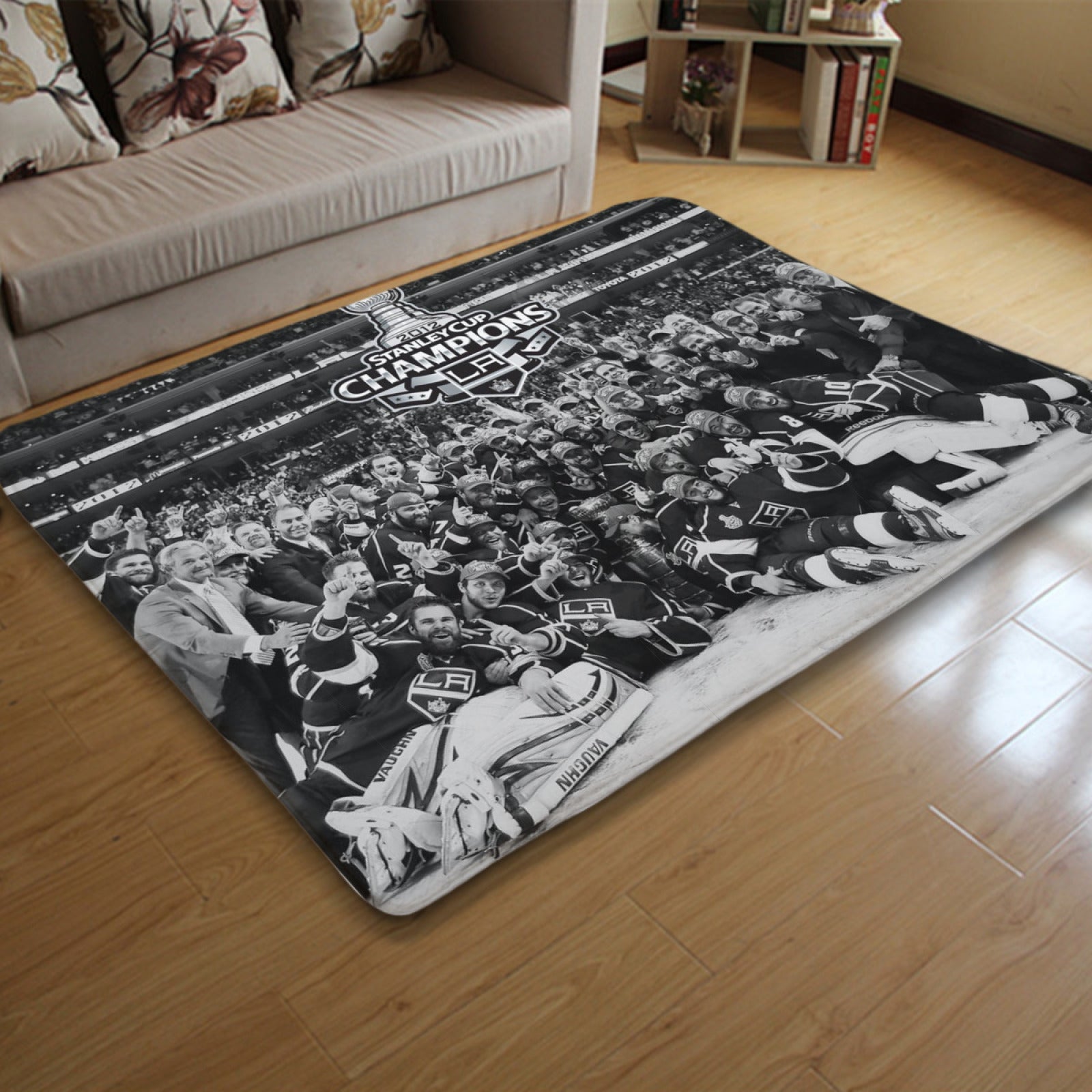 Los Angeles Kings Hockey League Carpet Living Room Bedroom Mats Kitchen Bathroom Rugs