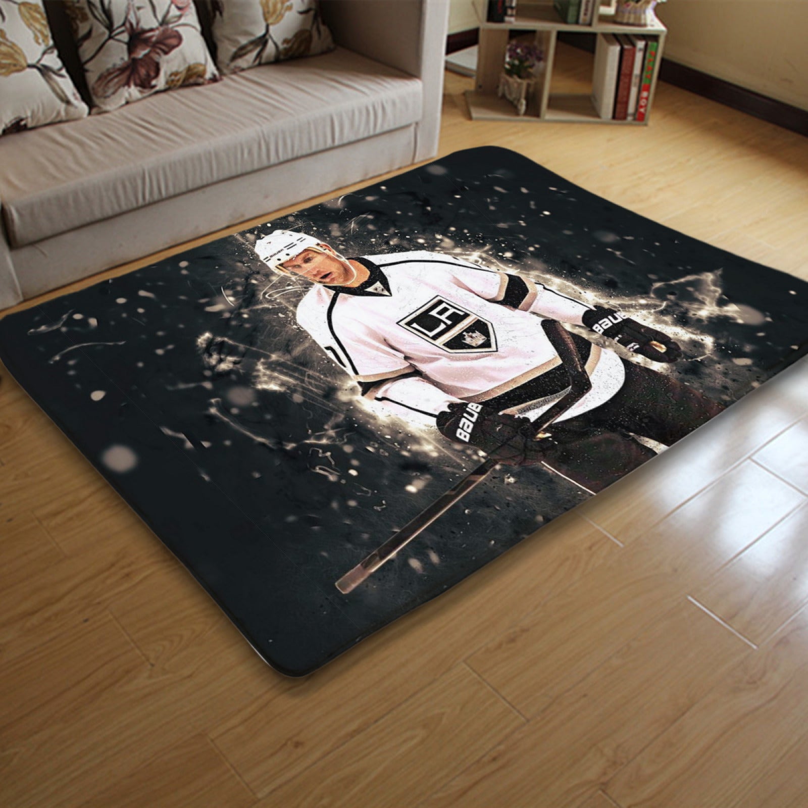 Los Angeles Kings Hockey League Carpet Living Room Bedroom Mats Kitchen Bathroom Rugs