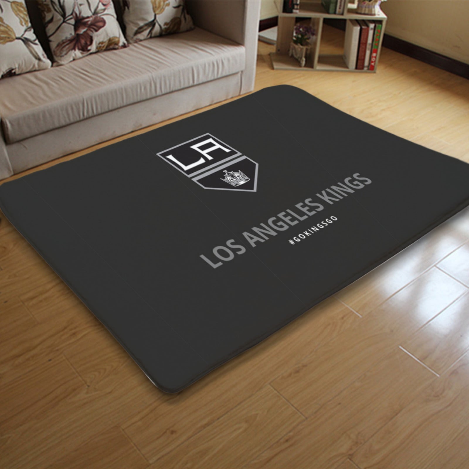 Los Angeles Kings Hockey League Carpet Living Room Bedroom Mats Kitchen Bathroom Rugs