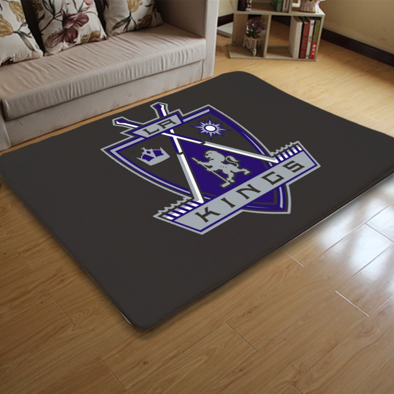 Los Angeles Kings Hockey League Carpet Living Room Bedroom Mats Kitchen Bathroom Rugs