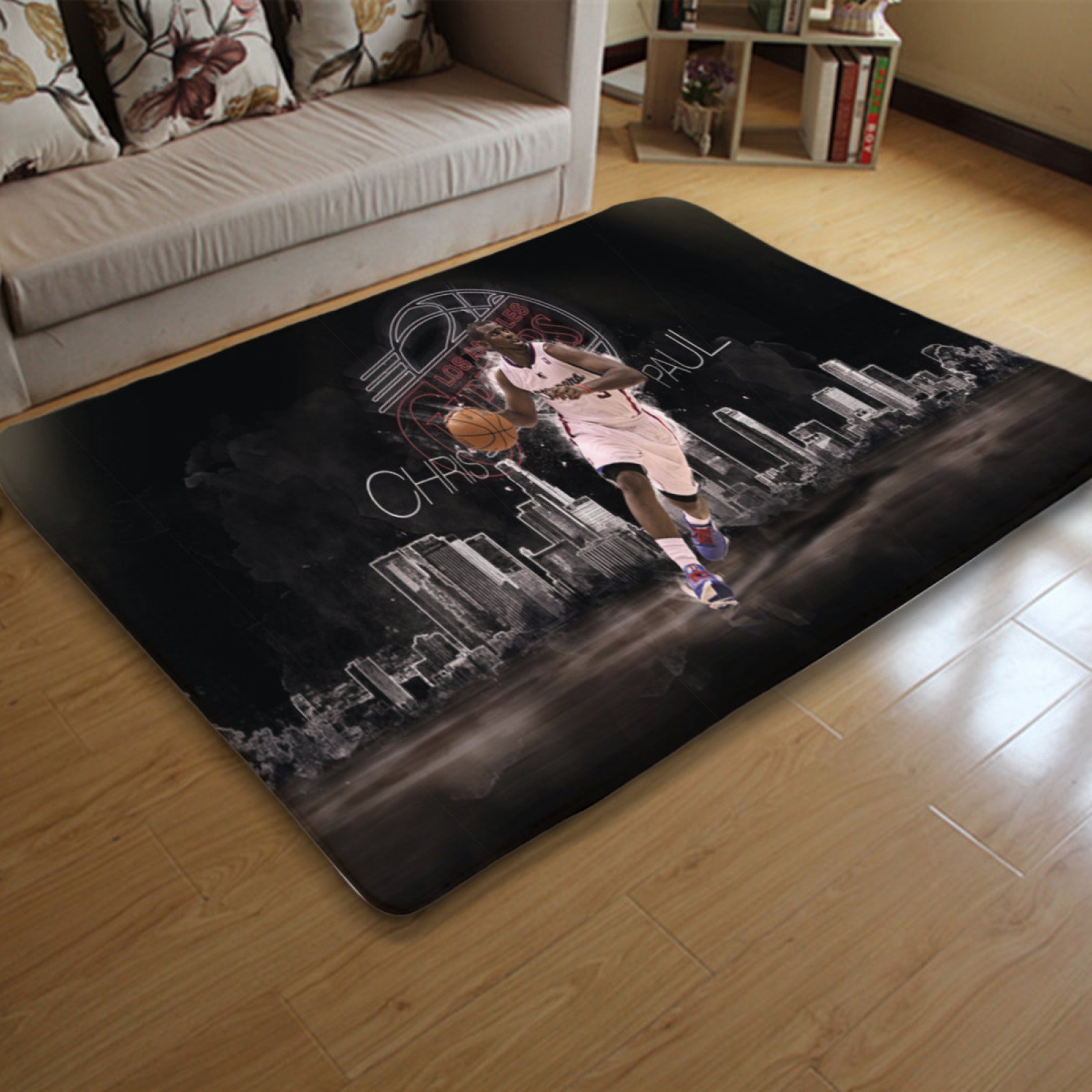 Los Angeles Basketball Clippers Carpet Living Room Bedroom Mats Kitchen Bathroom Rugs
