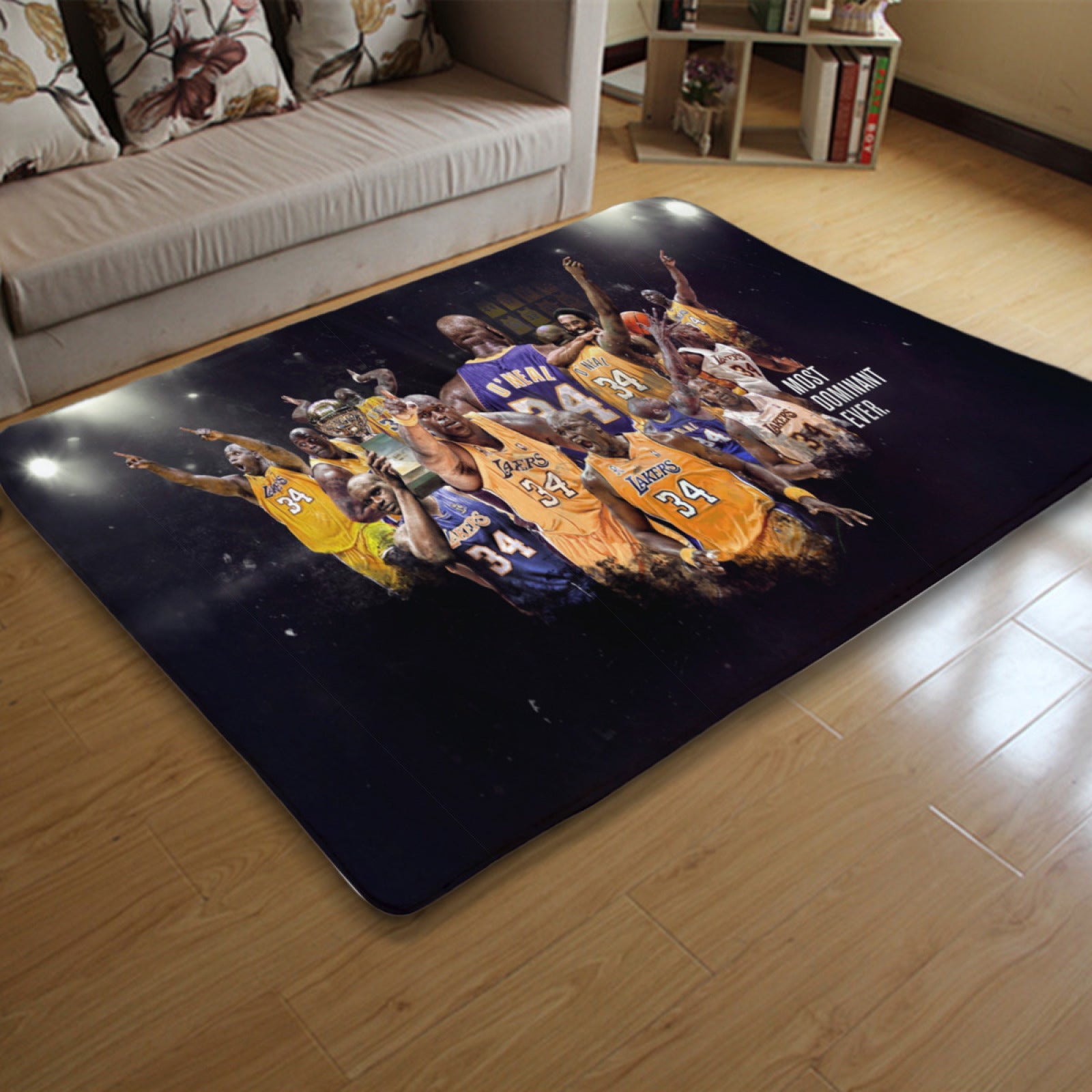 Los Angeles Basketball Lakers Carpet Living Room Bedroom Mats Kitchen Bathroom Rugs