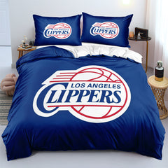 Los Angeles Basketball Clippers Bedding Set Quilt Cover Without Filler