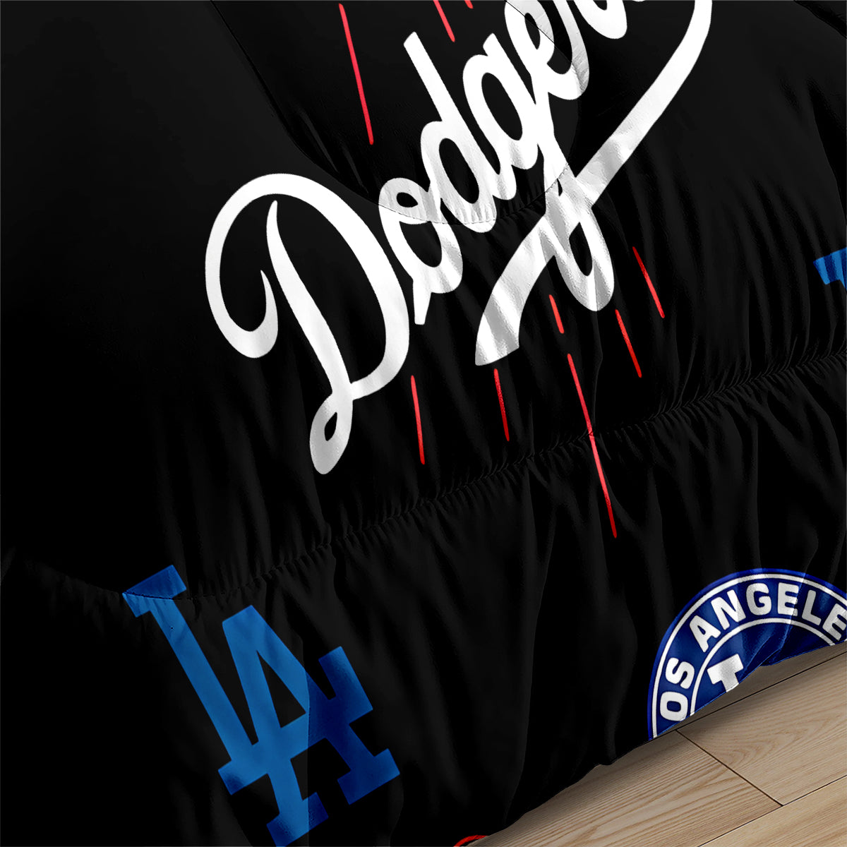 Los Angeles Dodgers Comforter Pillowcase Sets Blanket All Season Reversible Quilted Duvet