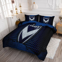 Melbourne Victory Comforter Pillowcase Sets Blanket All Season Reversible Quilted Duvet