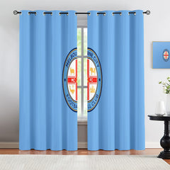 Melbourne City FC Soccer Blackout Curtains Drapes for Window Treatment Set