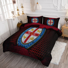Melbourne City FC Soccer Comforter Pillowcase Sets Blanket All Season Reversible Quilted Duvet