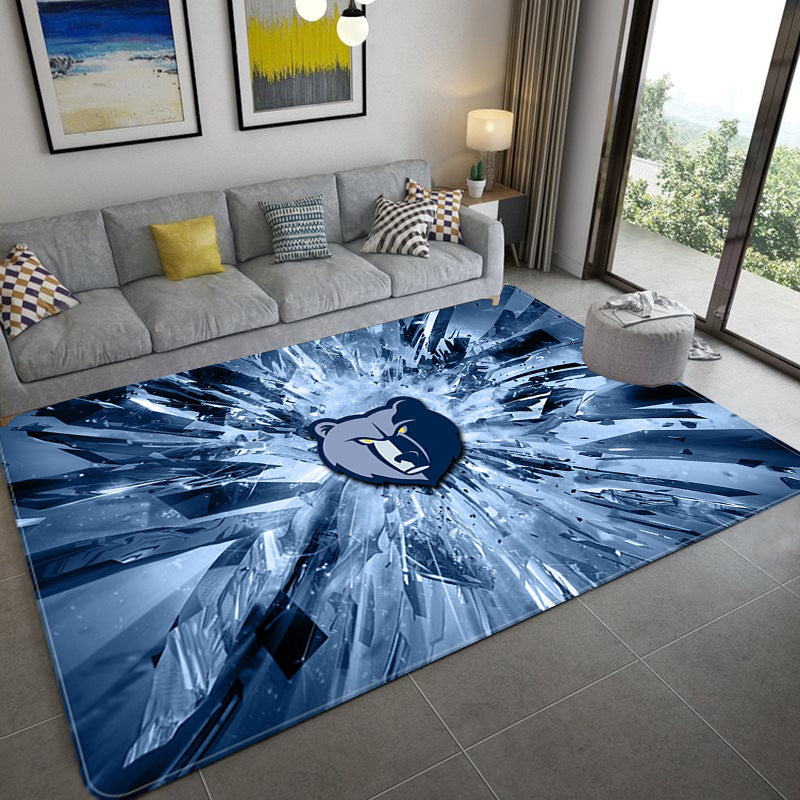 Memphis Grizzlies Carpet Living Room Bedroom Mats Kitchen Bathroom Rugs