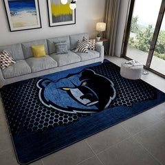 Memphis Grizzlies Carpet Living Room Bedroom Mats Kitchen Bathroom Rugs