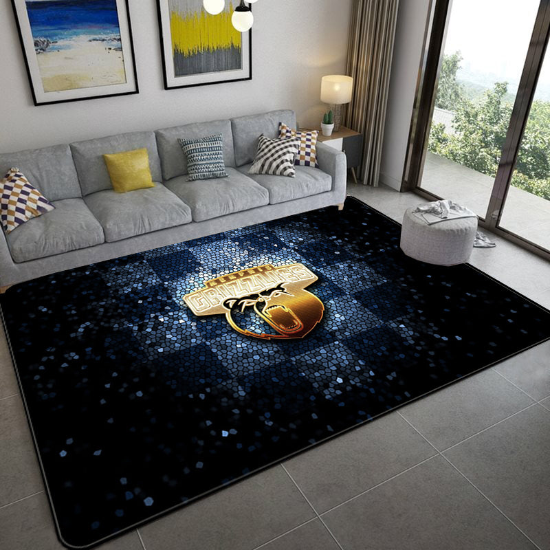 Memphis Grizzlies Carpet Living Room Bedroom Mats Kitchen Bathroom Rugs