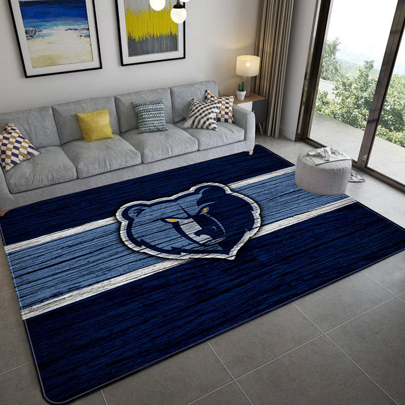 Memphis Grizzlies Carpet Living Room Bedroom Mats Kitchen Bathroom Rugs