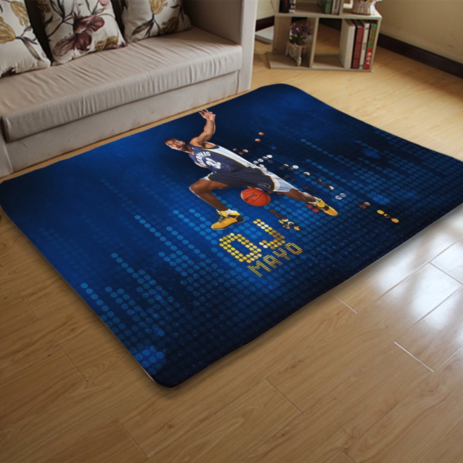Memphis Basketball Grizzlies Carpet Living Room Bedroom Mats Kitchen Bathroom Rugs