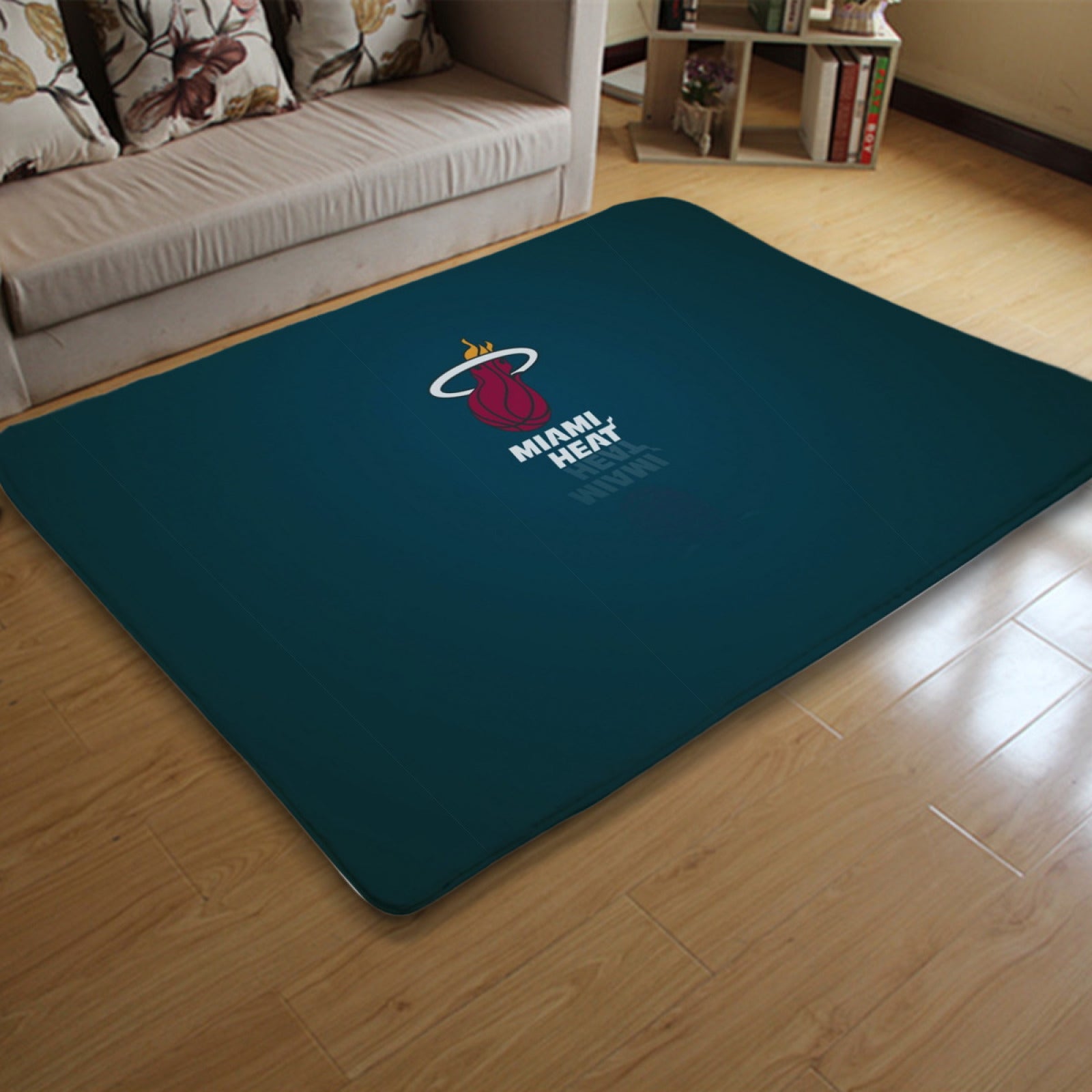Miami Basketball Heat Carpet Living Room Bedroom Mats Kitchen Bathroom Rugs