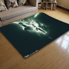 Milwaukee Basketball Bucks Carpet Living Room Bedroom Mats Kitchen Bathroom Rugs