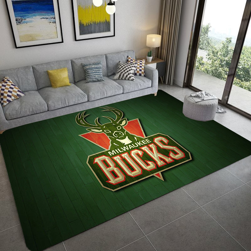 Milwaukee Bucks Carpet Living Room Bedroom Mats Kitchen Bathroom Rugs