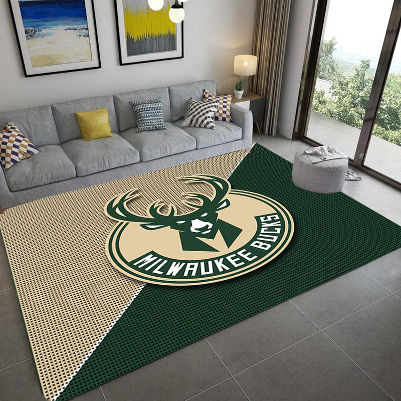 Milwaukee Bucks Carpet Living Room Bedroom Mats Kitchen Bathroom Rugs