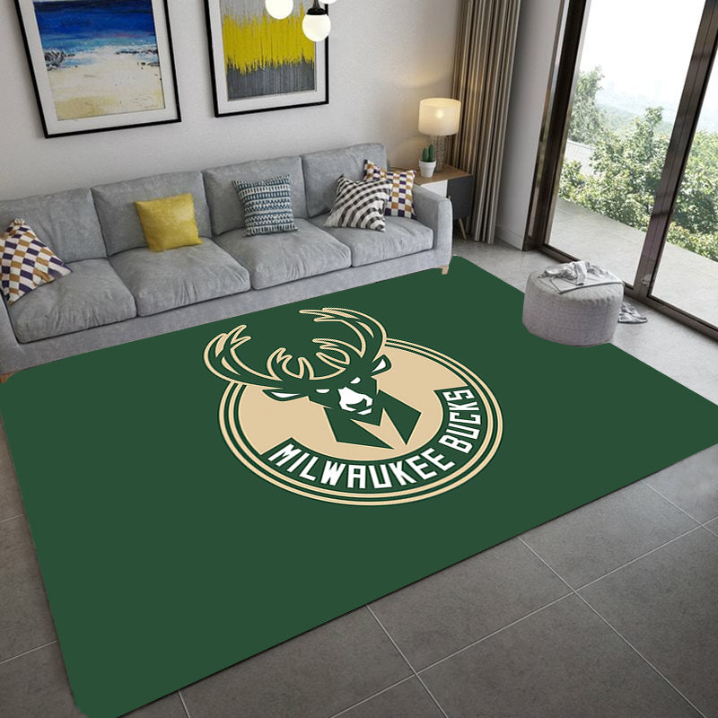 Milwaukee Bucks Carpet Living Room Bedroom Mats Kitchen Bathroom Rugs