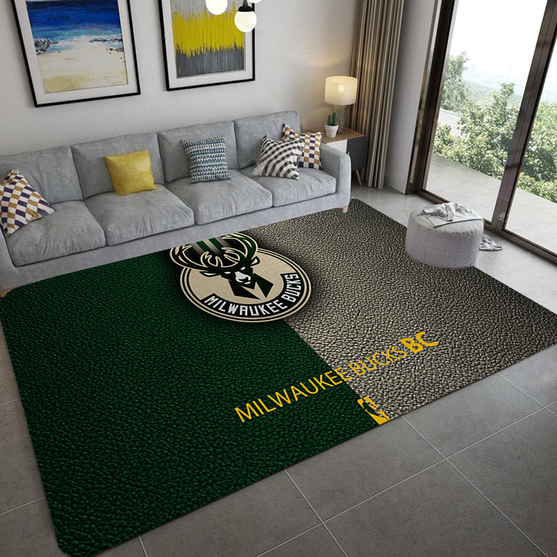 Milwaukee Bucks Carpet Living Room Bedroom Mats Kitchen Bathroom Rugs