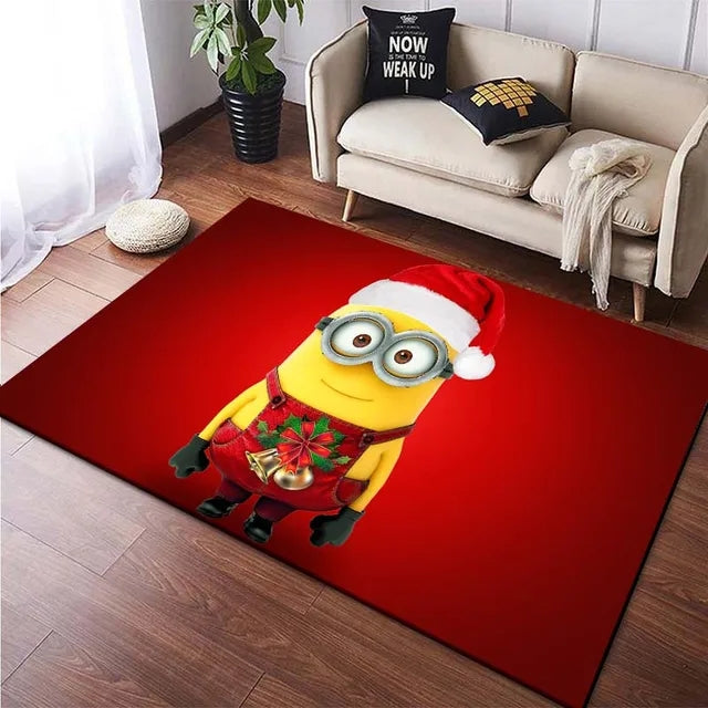 Minions Cosplay Carpet Living Room Bedroom Sofa Rug Door Mat