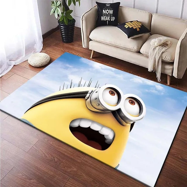 Minions Cosplay Carpet Living Room Bedroom Sofa Rug Door Mat