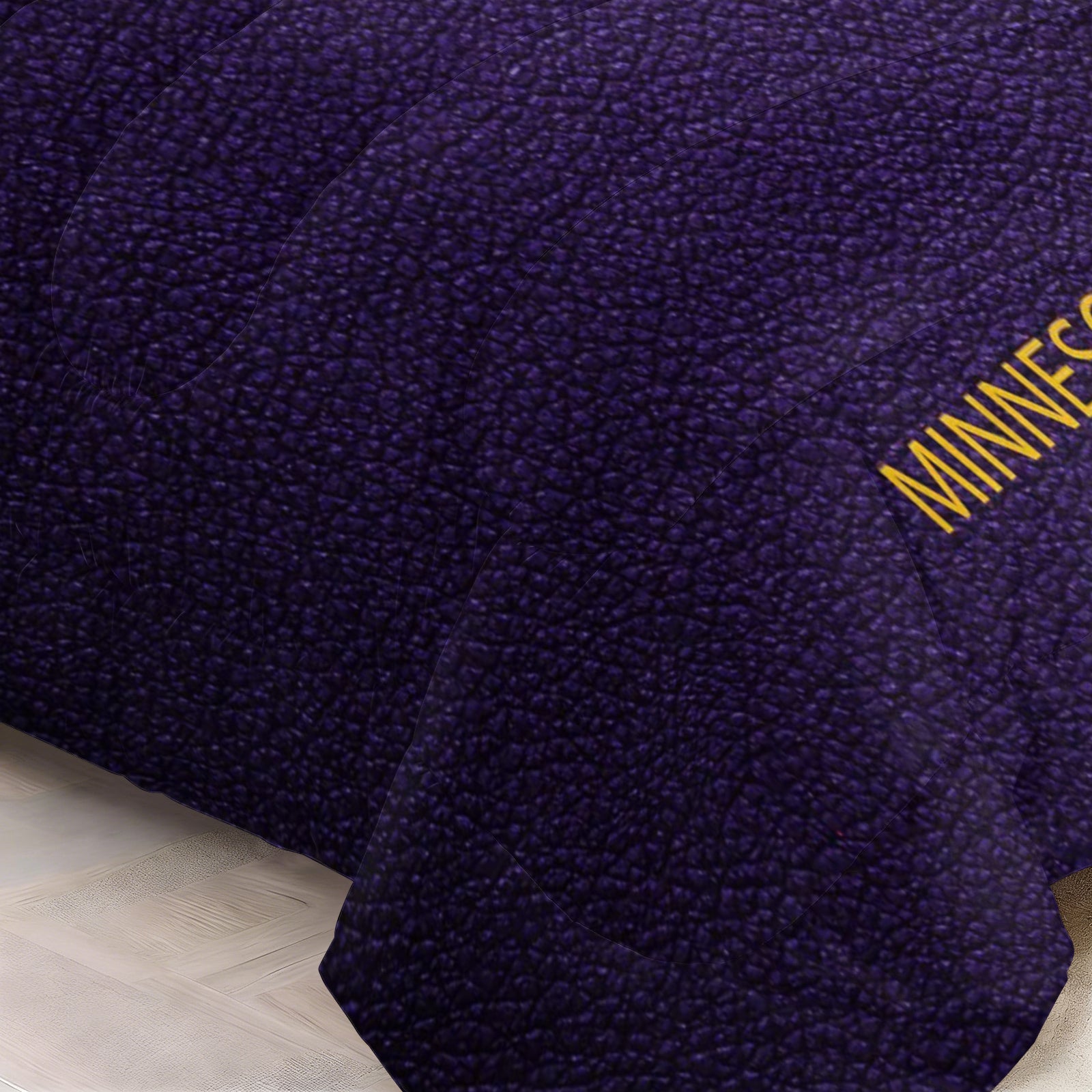 Minnesota Vikings Comforter Pillowcase Sets Blanket All Season Reversible Quilted Duvet