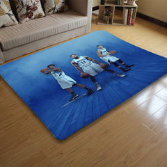 Minnesota Basketball Timberwolves Carpet Living Room Bedroom Mats Kitchen Bathroom Rugs