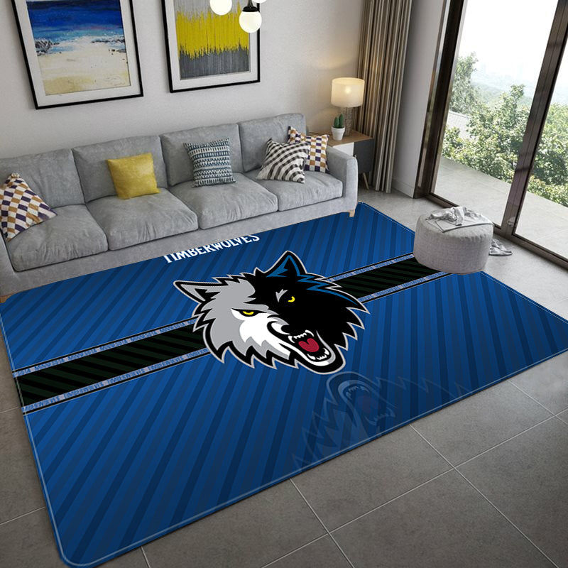 Minnesota Timberwolves Carpet Living Room Bedroom Mats Kitchen Bathroom Rugs
