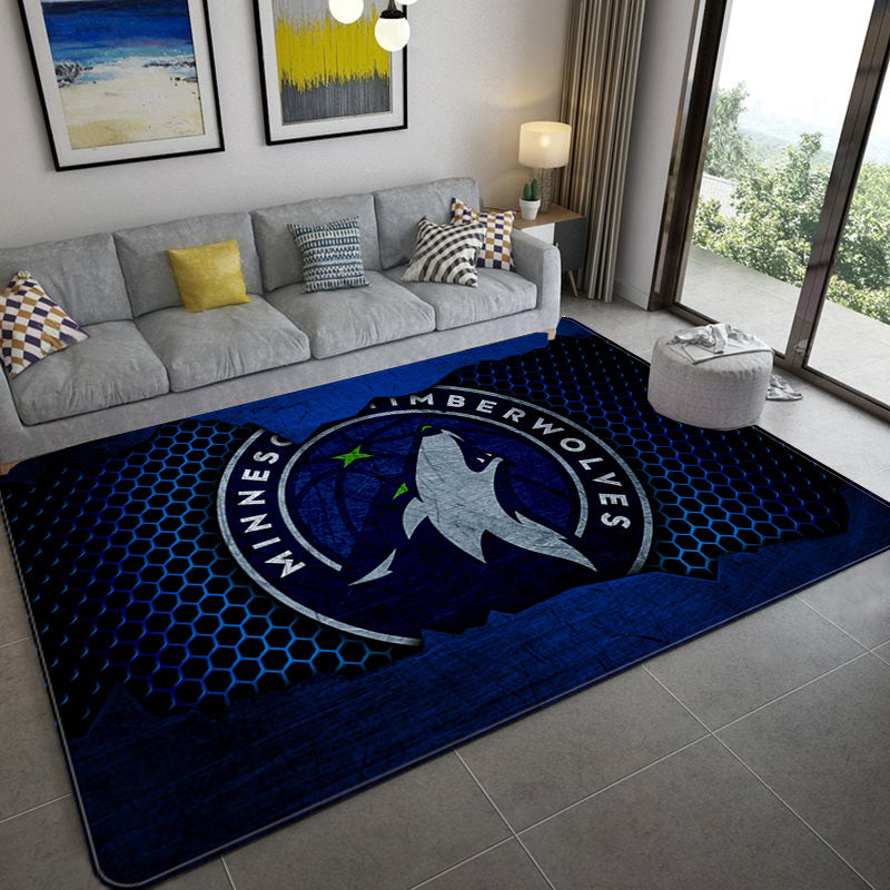 Minnesota Timberwolves Carpet Living Room Bedroom Mats Kitchen Bathroom Rugs