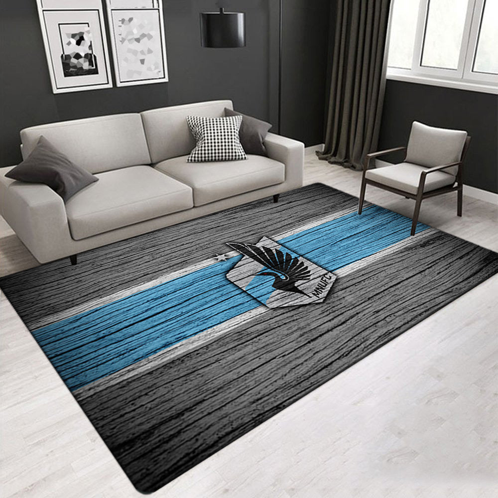 Minnesota United FC Carpet Living Room Bedroom Mats Kitchen Bathroom Rugs