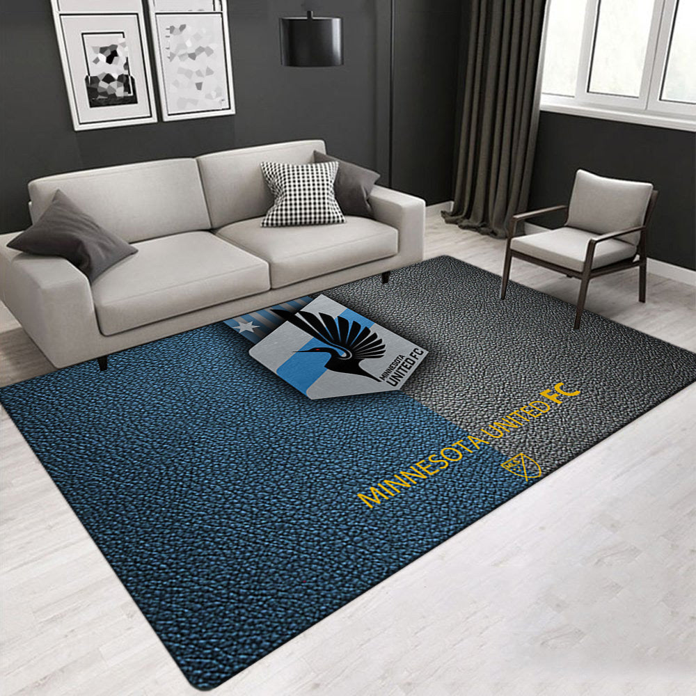 Minnesota United FC Carpet Living Room Bedroom Mats Kitchen Bathroom Rugs